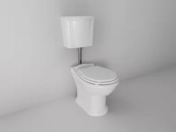CROWN - Floor mounted ceramic toilet with external cistern by Park Avenue - view 2